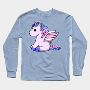 Trans Unicorn Long Sleeve T-Shirt